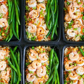 Shrimp Fried Rice Meal PrepIMG_7687