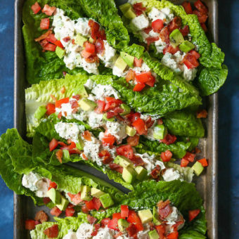 Chicken Salad Lettuce Wraps